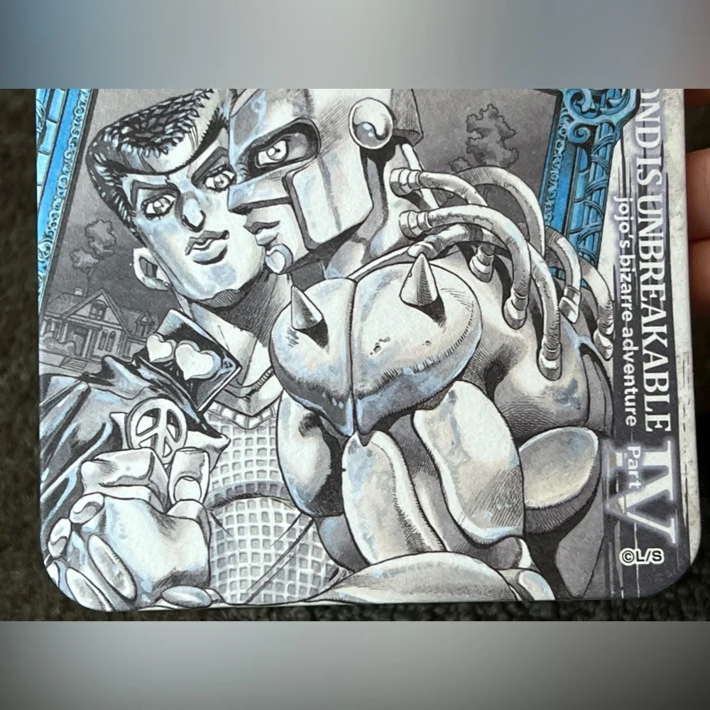 JJBA Jojo’s Bizarre Adventure Part 4 Diamond Art Coaster Mini Shikishi Japan - Picture 5 of 5